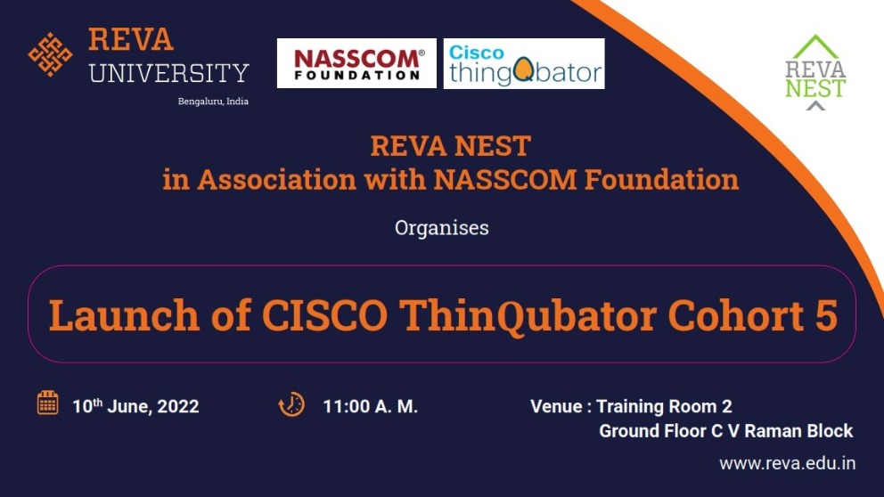Induction & launching program of Cisco Thingqbator Cohort 5
